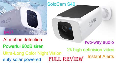eufy security SoloCam S220, Solar Security Camera, Wireless Outdoor Camera, Forever Power, 2K Resolution,. . Eufy s230